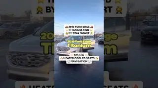 Tina Smart presents a 2019 Ford Edge Titanium with 90,718 miles