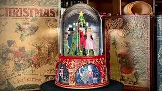 Large Nutcracker Ballet Snow Globe &ndash; 21 cm Musical Centrepiece