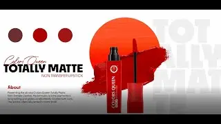 Colors Queen Totally Matte Liquid Lipstick #look #skincare #ColorsQueenMatteLiquidLipstick