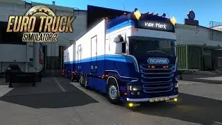 HET BLAUWE BEEST - Euro Truck Simulator 2 Timelapse