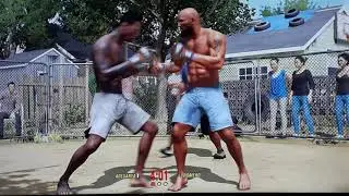 UFC 4 Backyard fight featuring Adesanya vs Romero