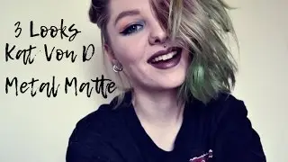 3 Looks 1 Palette | Kat Von D Metal Matte