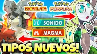 *NUEVOS* TIPOS PARA POK&Eacute;MON ESCARLATA Y P&Uacute;RPURA &bull; JSenpai