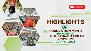 बरनावा आश्रम में उत्तर प्रदेश की साध संगत ने धूमधाम से मनाया 75वां रूहानी स्थापना दिवस