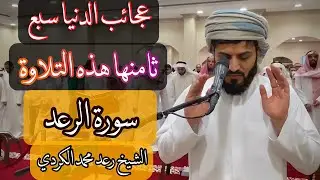 هدوووءُُ تاااامُّ../ الشيخ رعد محمد الكردي ماتيسَّر من سورة الرعد..[ويُسَبِّحُ الرَّعدُ بِحَمدهِ...]