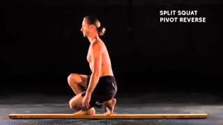 Split Squat Pivot Reverse |  By MovNat