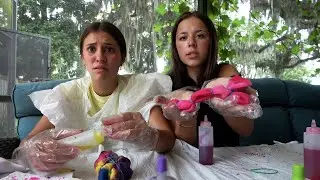 Tie-Dye And Chat With Sister!!