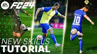 EA FC 24 ALL NEW SKILLS TUTORIAL - (All trickster skills tutorial) - PS5 and Xbox