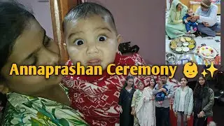 Krishnan Ki Pasni (Annaprashan) 👶💛 | Family Vlog /Pranshi Riya 