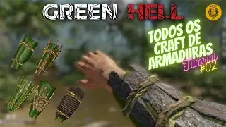 Como Fazer Todas as Armaduras do Green Hell! Todos os Craft de Armaduras.