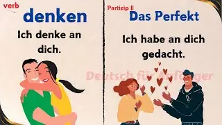 Basic German Verbs for Absolute Beginners | Learn German A1 - A2 | #02