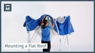 How to Mount a Flat Folding Gazebo Roof | Mastertent&reg;