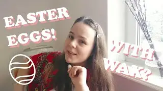 easter eggs with batik technique, mazurki 🍰 and magics! ✨🐰