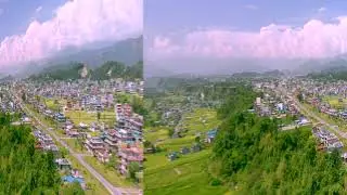 4k drone footage/pokhara/ nepal