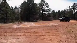 Toyota 4Runner Trail Premium playing in the mud