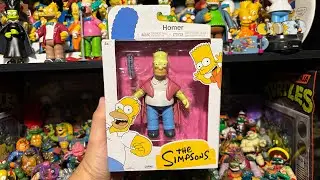 Sick Homer Simpson Figure Jakks Pacific (Unboxing & Review) 