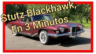 Stutz Blackhawk: El Lujoso Cl&aacute;sico Americano que Desafi&oacute; a Rolls-Royce | Historia en 3 Minutos