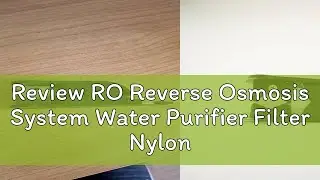 Review RO Reverse Osmosis System Water Purifier Filter Nylon PE Plastic Pipe Tube Tubing Hose Cutte