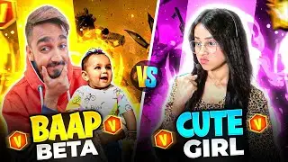 Chota Aawara vs Cute Girl Youtuber 😍 Jassy Gamer Live Reaction || Free Fire