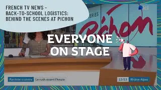 French TV News - Back-to-School Logistics: Behind the Scenes at Pichon