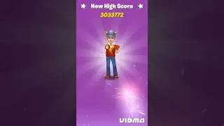 champion rank in subway princess runner #shortvideo #youtubeshorts