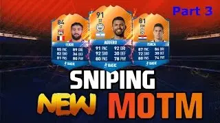 FIFA 17 - Sniping *NEW* MOTM Cards! (3) - *INSANE* Profit! - (Best FIFA 17 Trading Methods)