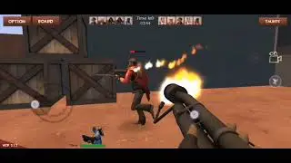 игра в  Team of Fortress 2 Mobile на версии 2.1. 2 за поджигателя в 2021году