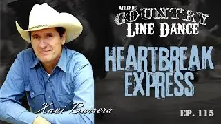 Como bailar HEARTBREAK EXPRESS - 32 tiempos Country Line Dance Clase y Baile