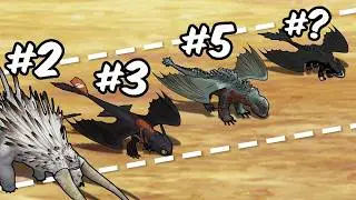 Los 10 Dragones de Clase Alfa Más Poderosos en Cómo Entrenar A Tu Dragón