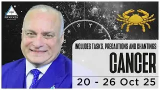 Cancer Weekly Horoscope Video For 20th October 2025 with Remedies
