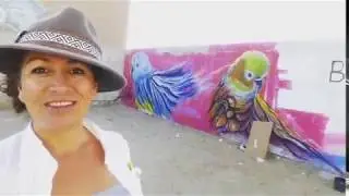 Commercial LOT on Shopping Strip & Painting a Mural day 2