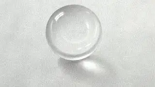 Cómo dibujar una bola de cristal a lápiz - esfera de cristal al grafito