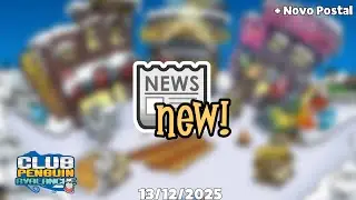 Club Penguin Avalanche | Novo Jornal e Novo Postal (13/12/2025)