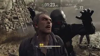Resident 4, HUNK jumps a village serverwipe