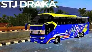 Bus Telolet Basuri STJ Draka dari Pucabala Jurusan Jakarta - Bandung