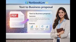 🚀 Turn Any Text into a Winning Business Proposal using NotebookLM AI#AItools#GenerativeAI#Automation