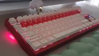 Yakult Keyboard ASMR | Crush80 with HMX Sunset Gleam Switches