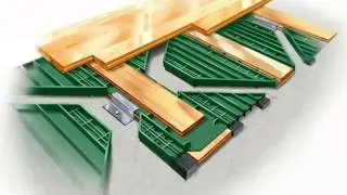 GreenPlay Hardwood Sports Flooring by Connor Sports