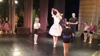 Ballet studio Grande - Fairy  Doll. Rehearsal