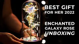 2022 Best Mother's Day Gift Idea | Amazon Enchanted Galaxy Rose Luxury Gift Set Unboxing