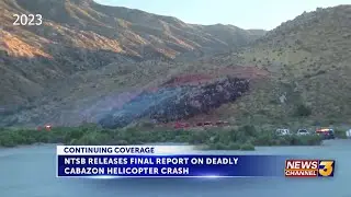 NTSB releases final report on investigation into deadly Cabazon firefighter helicopter crash