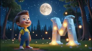ALPHABET ADVENTURE IN THE FOREST! Learn letter M with Tommy!