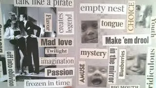 Meander Book   Newsprint Magazine Images