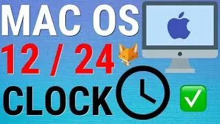 How To Change Between 12h & 24h Clock On Mac