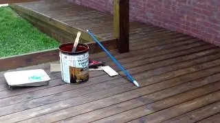 Thompsons Timber oil deck stain review