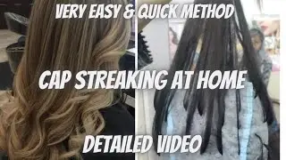 HAIR HIGHLIGHTS, LOW LIGHTS, CAP STREAKING AT HOME | HOW DO BALAYAGE AT HOME| ASH GREEN COLOR #color