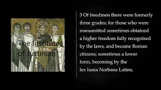 THE INSTITUTES OF JUSTINIAN. Audiobook, full length