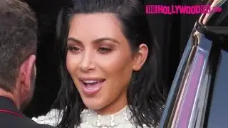 Kim Kardashian Arrives To The Daily Front Row Fashion Awards At Sunset Tower 4.2.17