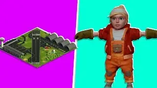 Scrap Mechanic - Airport Throwback Challenge (Hide And Seek) | JeromeACE