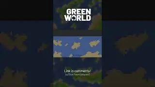 Green World | Speed Art My Pixel World Map #pixelart #speedart #drawing